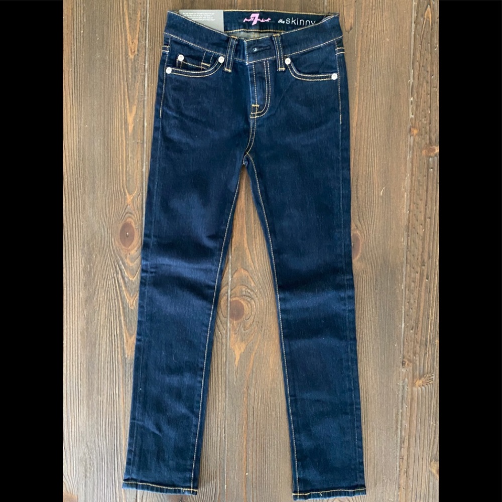 7 For All Mankind Skinny Legging Jean, 8, NWT